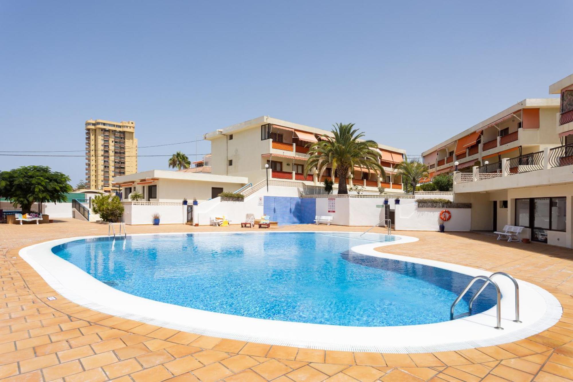 Frontline Playa Las Vistas With Pool, Parking, Sea Los Cristianos  Εξωτερικό φωτογραφία