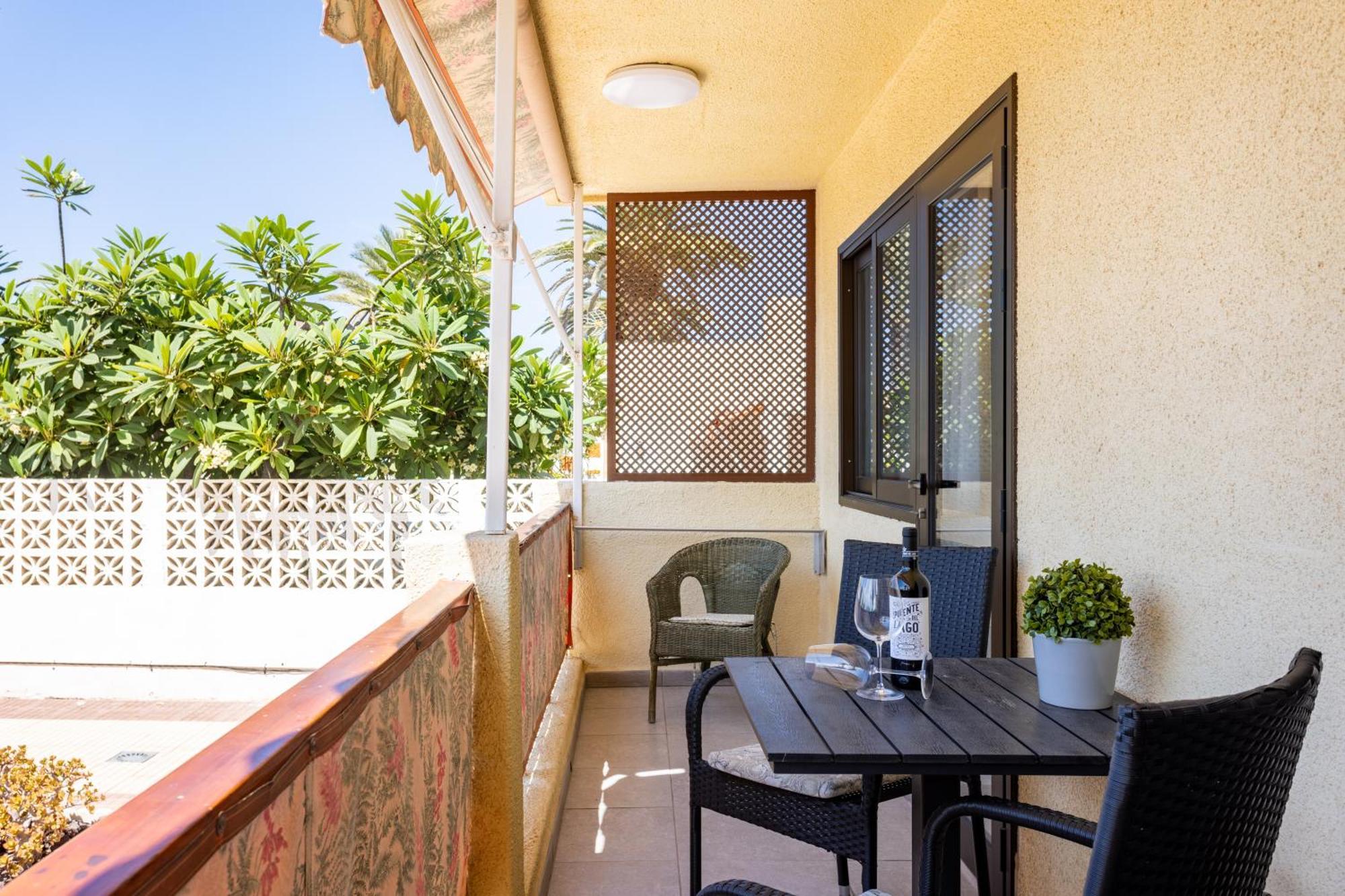 Frontline Playa Las Vistas With Pool, Parking, Sea Los Cristianos  Εξωτερικό φωτογραφία